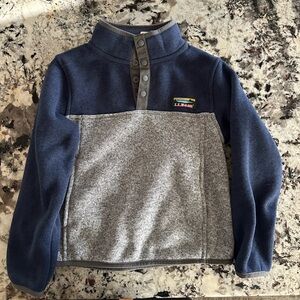 LL Bean Quarter Snap Pullover